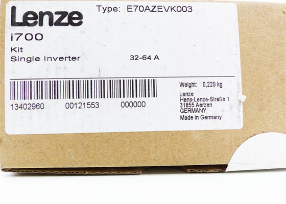 Инвертор мотора Lenze E70AZEVK003 трехфазный установил на одиночные оси 32 до 64 a