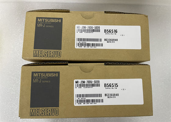 Сервопривод Мицубиси промышленный управляет MR-J2M-70DU-S020 750W 0 - 360Hz