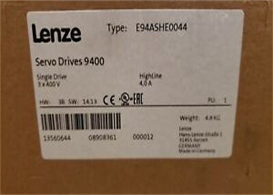 СЕРВОПРИВОД инвертора частоты Lenze E94ASHE0044 переменный УПРАВЛЯЕТ 9400 СЕРИЯМИ ОДИНОЧНОГО ПРИВОДА HIGHLINE
