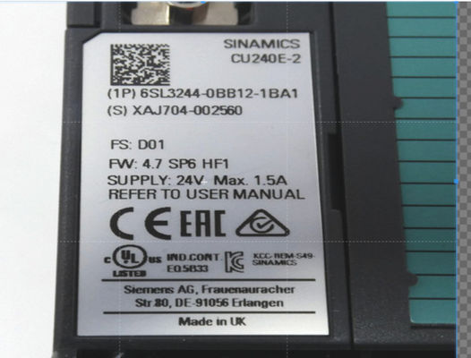 SIEMENS SINAMICS G120 Инвертор переменной частоты 6SL3244-0BB12-1BA1