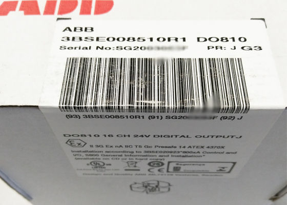 DO810 0.5A 16 CHANNEL PLC 3BSE008510R1 Цифровой выходный модуль Новый