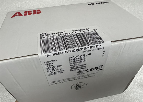 PM865K01 | ABB | Компактное C.P.U. 3BSE031151R1 селектора AC800M оборудования сюиты продукта
