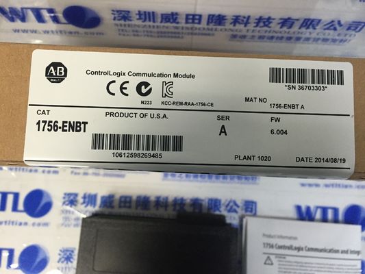 1756-ENBT Модуль моста EtherNet/IP ControlLogix 128 СОЕДИНЕНИЯ LOGIX