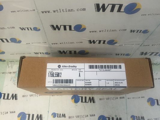 Регулятор логики 1756-L55M12 Ален-Брэдли ControlLogix 5555 Programmable 750 килобайтов