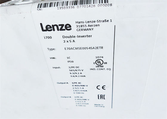 МЕТОД ИНВЕРТОРА ДВОЙНИКА ИНВЕРТОРА I700 Lenze E70ACMSE0054SA2ETR ВСТРОЕННЫЙ