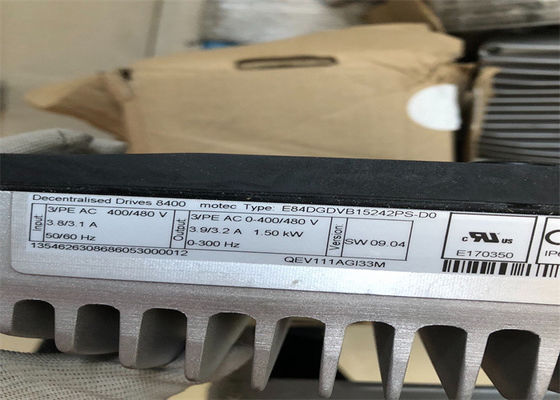 ИНВЕРТОР Lenze E84DGDVB15242PS УПРАВЛЯЕТ ВВОДОМ НАПРЯЖЕНИЯ MOTEC 8400 400/480 ВПТ 1,5 KW