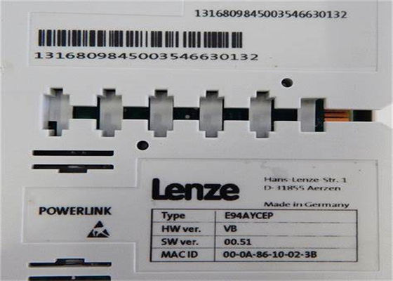 СЕРВОПРИВОД Lenze E94AYCEP УПРАВЛЯЕТ 9400 МОДУЛЯМИ ETH РАСШИРЕНИЯ. МОДУЛЬ MN/CN POWERLINK