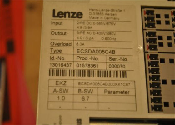 СИСТЕМА ECS-APPLICATION МОДУЛЯ ECS-SERVO ОСИ СЕРВОПРИВОДА Lenze ECSDA008C4B
