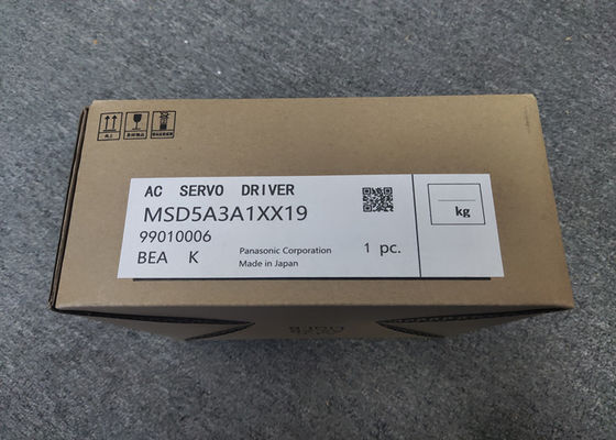 Усилитель силы сервопривода привода 50W мотора водителя MSD5A3A1XX19 AC Panasonic