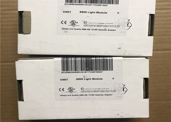 Dc модуля цифрового входного сигнала 24V модуля 3BSE020508R1 I/O ABB DI801 S800L, chanels 1x16