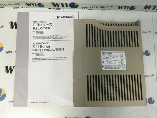 Мотор сервопривода Ac Yasakawa SGDA-A5VP управляет 0,07 ЭЛЕКТРОПИТАНИЯМИ V HP 200 ДЛЯ УПРАВЛЕНИЯ ПОЛОЖЕНИЯ