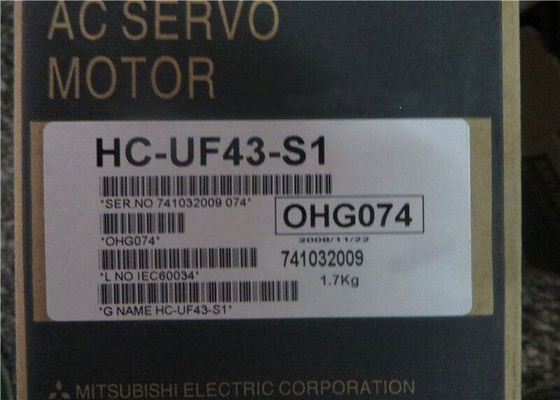 Мотор сервопривода 3000rpm AC мотора HC-UF43-S1 Мицубиси 400W промышленный НОВЫЙ в запасе