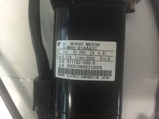 Мотор сервопривода 220V AC Yaskawa мотора сервопривода AC SGMAH-01AAA2C 3000r/min 0.91A
