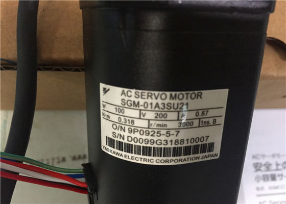 Мотор сервопривода SGM-01A3SU21 AC Yaskawa промышленный 100W 200Volt 3000RPM