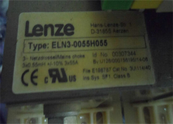 ЛИНИЯ инвертор Lenze ELN3-0055H055 частоты ГЛАВНОГО ДРОССЕЛЯ РЕАКТОРА переменный