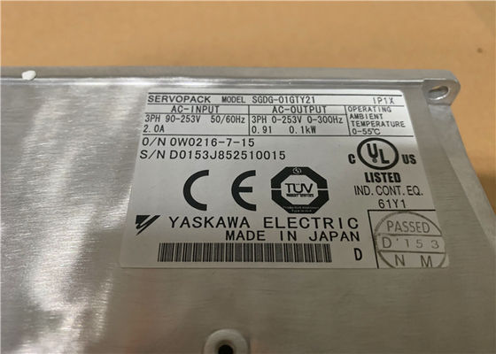 Промышленный входной сигнал 90-253V пакета YASKAWA ЭЛЕКТРИЧЕСКИЙ SGDG-01GTY21 SERVOPACK сервопривода Ac