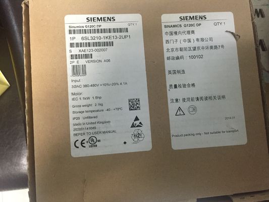 6SL3210-1KE13-2UP1 Сименс SINAMICS G120C расклассифицировало powerc 11KW   с перегрузкой 150%