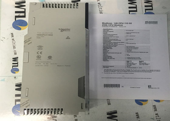 Процессор 80186 Modicon Квант концепции 140CPU11302 1 положительная величина Modbus RS232 1 Modbus