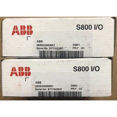 КАНАЛ DI801 ЦИФРОВ 24 VDC 16 МОДУЛЯ ВХОДНОГО СИГНАЛА ABB 3BSE020508R1