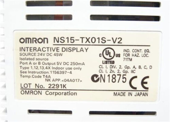 СЕРЕБР ИНТЕРФЕЙСА ОПЕРАТОРА 15 TCHS Omron NS15-TX01S-V2 ETN+SERIAL+USB