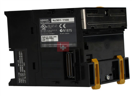 Регулятор PLC ПАМЯТИ MB C.P.U. 5 КОНТРОЛЯ ЗА ДВИЖЕНИЕМ SYSMAC NJ3 Omron NJ301-1100