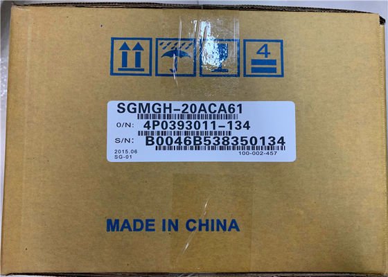Промышленный мотор сервопривода SGMGH-20ACA4C AC Yaskawa 11.5N.m 16.7A 200V мотора сервопривода