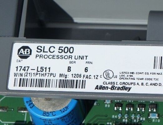 МОДУЛЬ SLC 5/01 C.P.U. AB 1747-L511 1 ОПЕРАТИВНАЯ ПАМЯТЬ K 0,35 AMP 5 VDC