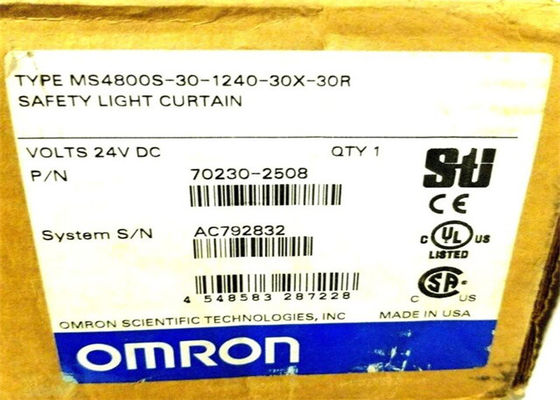ЗАНАВЕС HAND/ARM 30MM СВЕТА ЗАНАВЕСА СВЕТА БЕЗОПАСНОСТИ Omron MS4800S-30-1240-30X-30R