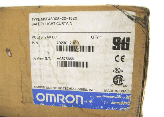 ЗАНАВЕС FINGER/HAND 20MM СВЕТА ЗАНАВЕСА СВЕТА БЕЗОПАСНОСТИ Omron MSF4800S-20-1520