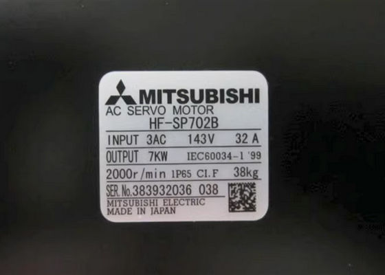 Серия 7kW 2000RPM HF Мицубиси мотора сервопривода AC HF-SP702B промышленная
