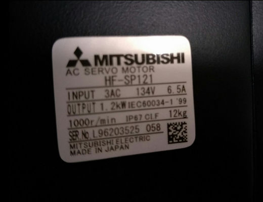 Серия 1W 2000RPM HF Мицубиси мотора сервопривода AC HF-SP121 промышленная