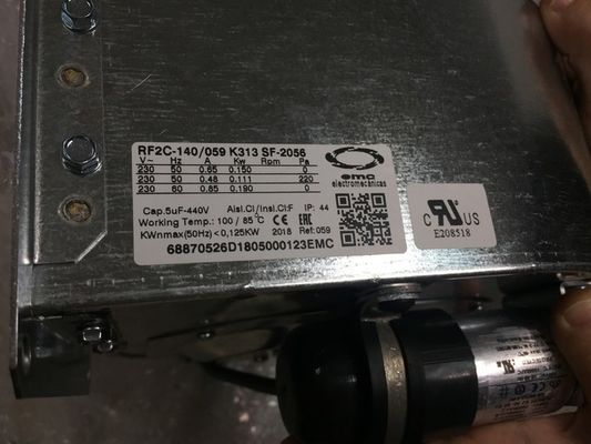 Вентилятор K313 230VAC привода инвертора RF2C-140/059 промышленный центробежный для ABB ACS800
