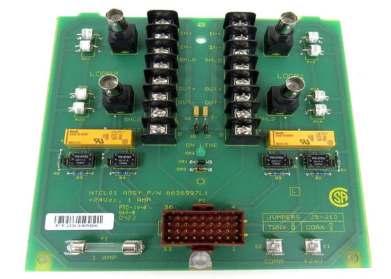 Карта Pcb доски 6636997L1 Bailey канала связи INFI-сети NTCL01