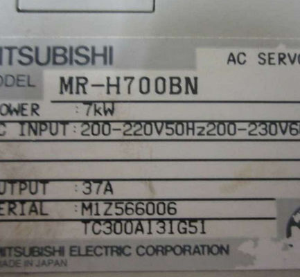 Сервопривод MR-H700BN промышленный управляет серией Мицубиси MELSERVO-H