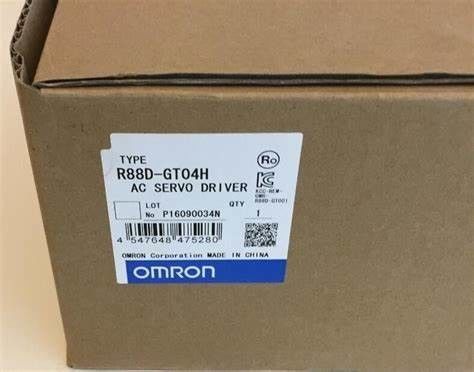 Мотор OMRON R88D-GT04H управляет 400W 200V 1PHA GSERIES SRV DR 200 до 240 ВПТ