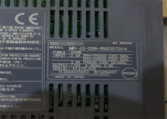ПРИВОД СЕРВОПРИВОДА AC усилителя MR-J3-20A-RV035T014 400W 2.6A Mitsubishi Electric промышленный