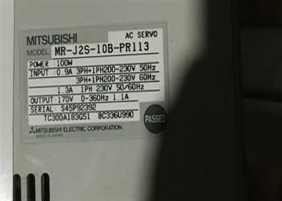 Усилитель MELSERVO MR-J2S сервопривода AC MR-J2S-10B-PR113 Мицубиси