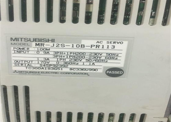 Усилитель MELSERVO MR-J2S сервопривода AC MR-J2S-10B-PR113 Мицубиси