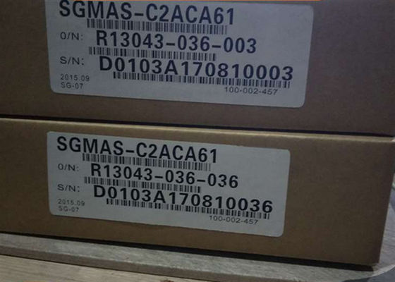 Мотор сервопривода AC мотора сервопривода SGMAS SGMAS-C2ACA61 Yaskawa промышленный