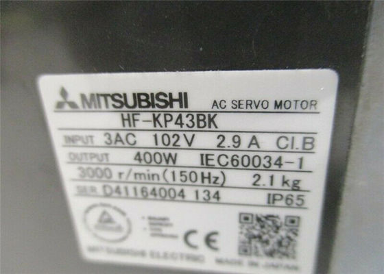 Мотор сервопривода HF-KP43BK швейной машины Мицубиси промышленный 400W 102V 3000RPM новый в запасе