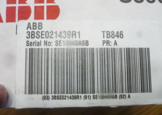 TB846 удваивают модуль PLC I/O 3BSE021439R1 входа S800 Modulebus оптически гаван