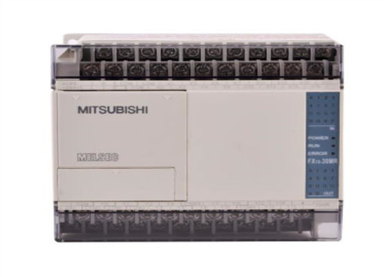 РЕГУЛЯТОР МИЦУБИСИ FX1S-30MR-001 PROGRAMMABLE 24 ВХОДНОГО СИГНАЛА VDC SOURCE/SINK 16 14 ВЫХОДА ПЕРЕДАЕТ ВЫВЕДЕННЫЙ НАРУЖУ