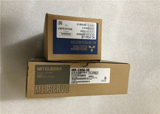 Привод MR-C40A-UE сервопривода Мицубиси 400W промышленный с мотором HC-PQ43-UE 4.5AMP 230V НОВЫМ