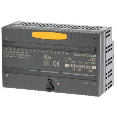 GE IC200MDD850 СМЕШАЛ ВХОДНЫХ СИГНАЛОВ ВХОДНОГО СИГНАЛА 4 МОДУЛЯ VERSAMAX ДИСКРЕТНЫЕ 240 ВПТ/8 ВЫХОДОВ