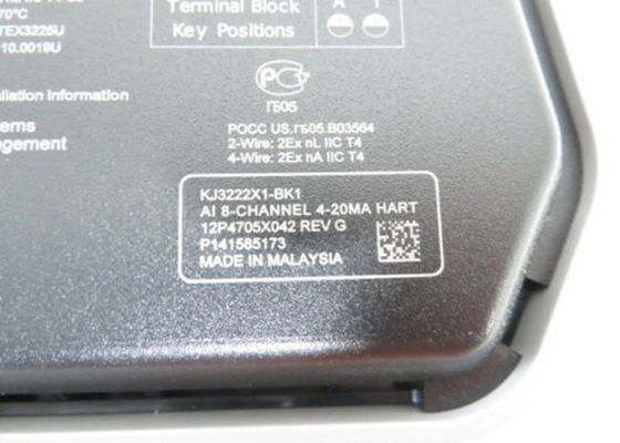 Карта ХАРТА 8-КАНАЛА 4-20mA модуля KJ3222X1-BK1 SE4003S2B1 AI Emerson DeltaV резервная