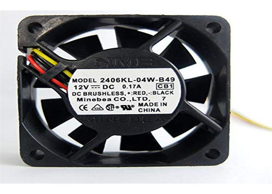 3-ПРОВОД ТАХОМЕТРА НЕРВЮРЫ ВЕНТИЛЯТОРА 60X15MM 12VDC 15.9CFM DC MINEBEA NMB 2406KL-04W-B49 ОСЕВОЙ