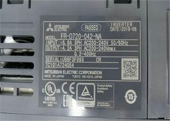 ИНВЕРТОР ПРИВОДА МИЦУБИСИ FR-D720-042-NA 1 AC V 50/60HZ УЧАСТКА 200-240