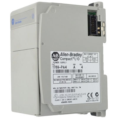 AB 1769-PA4 120/220 ВПТ ВЫВЕЛ НАРУЖУ 18 ВАТТ ЭЛЕКТРОПИТАНИЕ 25 AMP 170-265 ВПТ ВХОДНОГО СИГНАЛА