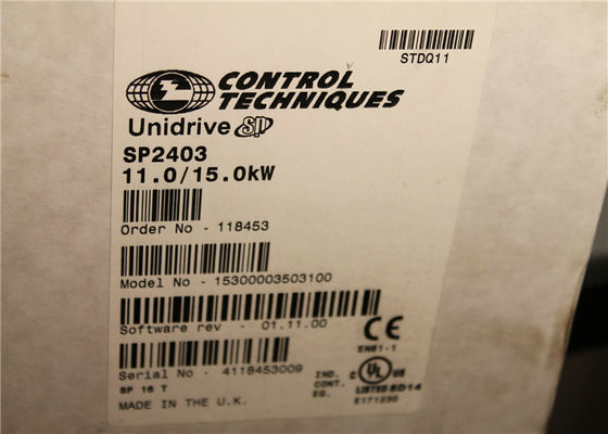 Привод SP2403 11.0/15.0kW Unidrive 20HP 380-480AC 29A AC методов управлением Nidec всеобщий