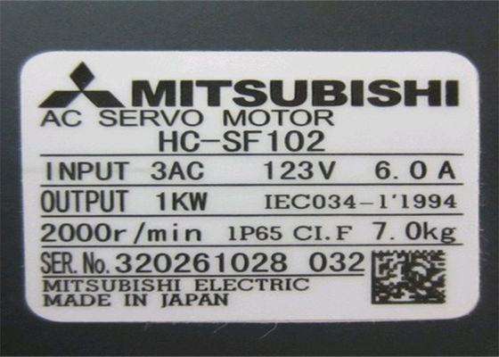 НОВЫЙ трехфазный мотор сервопривода AC управлением Мицубиси HC-SF102 мотора 1KW промышленный